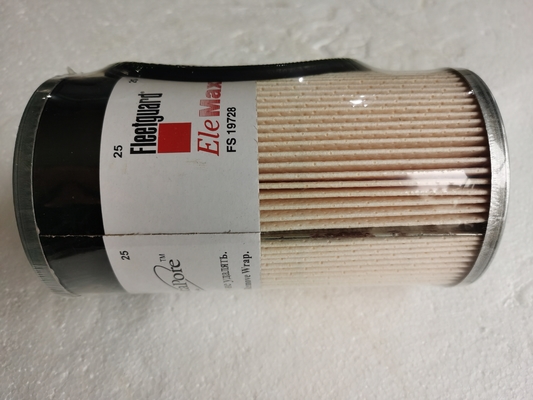 60017381 ไส้กรองน้ำมันเชื้อเพลิงดีเซลเครื่องแยกน้ำ FS19728 Fleetguard อะไหล่แท้เดิมสำหรับ SANY Crawler Crane