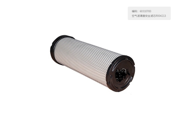 60310783 แกนกรองความปลอดภัยทางอากาศ R004212 R004213 40C5854 40C5855 K2842PU สำหรับ SANY Excavator