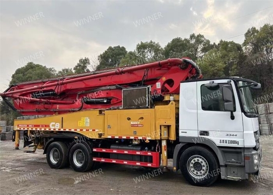 2019 รถปั๊มคอนกรีตมือสอง 49M รถปั๊มคอนกรีตมือสอง 3 เพลา