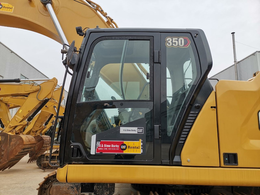 CAT 350 รถขุดมือสอง กำลังเครื่องยนต์ 309kw รถขุดมือ2