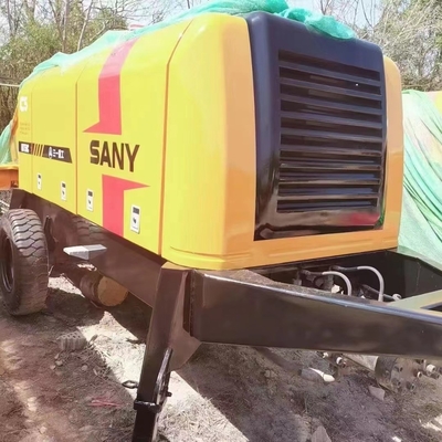 2018 รถปั๊มคอนกรีตมือสอง HBT50C 40m3/H 6051X2068X2215mm