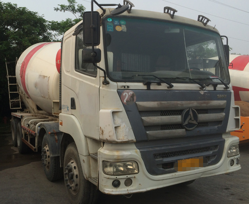 2016 ผู้ผลิตรถโม่ผสมคอนกรีตมือสอง SYM5311GJB 12 Cubic