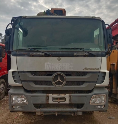 2012 ZoomLion 49M รถบรรทุกปั๊มคอนกรีตมือสองภายใน Benz Chassis