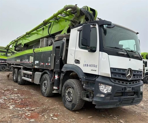 2021 Zoomlion 62M รถบรรทุกปั๊มคอนกรีตมือสอง พร้อมชาสี BENZ