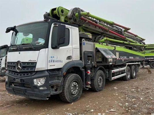 2021 Zoomlion 62M รถบรรทุกปั๊มคอนกรีตมือสอง พร้อมชาสี BENZ