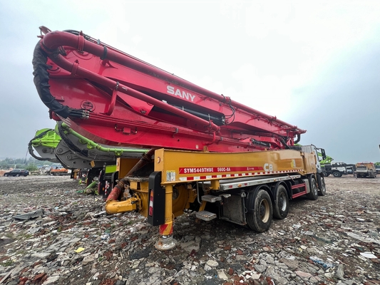 2020 SANY 56m รถบรรทุกปั๊มคอนกรีตมือสอง พร้อมเซสซี่เบนซ์